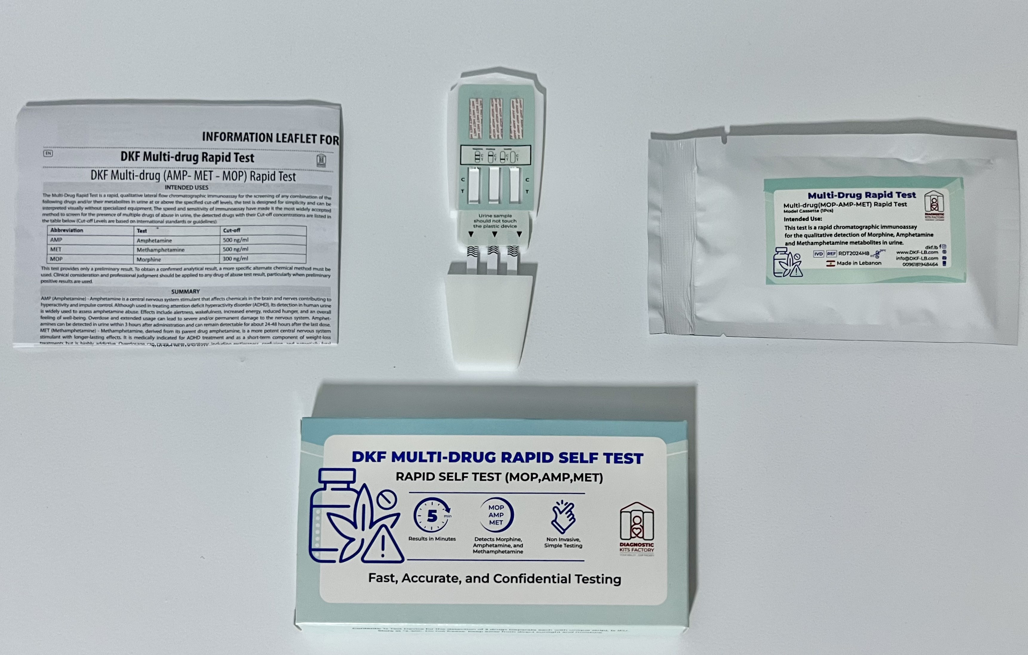DKF Multi-Drug Rapid Test
