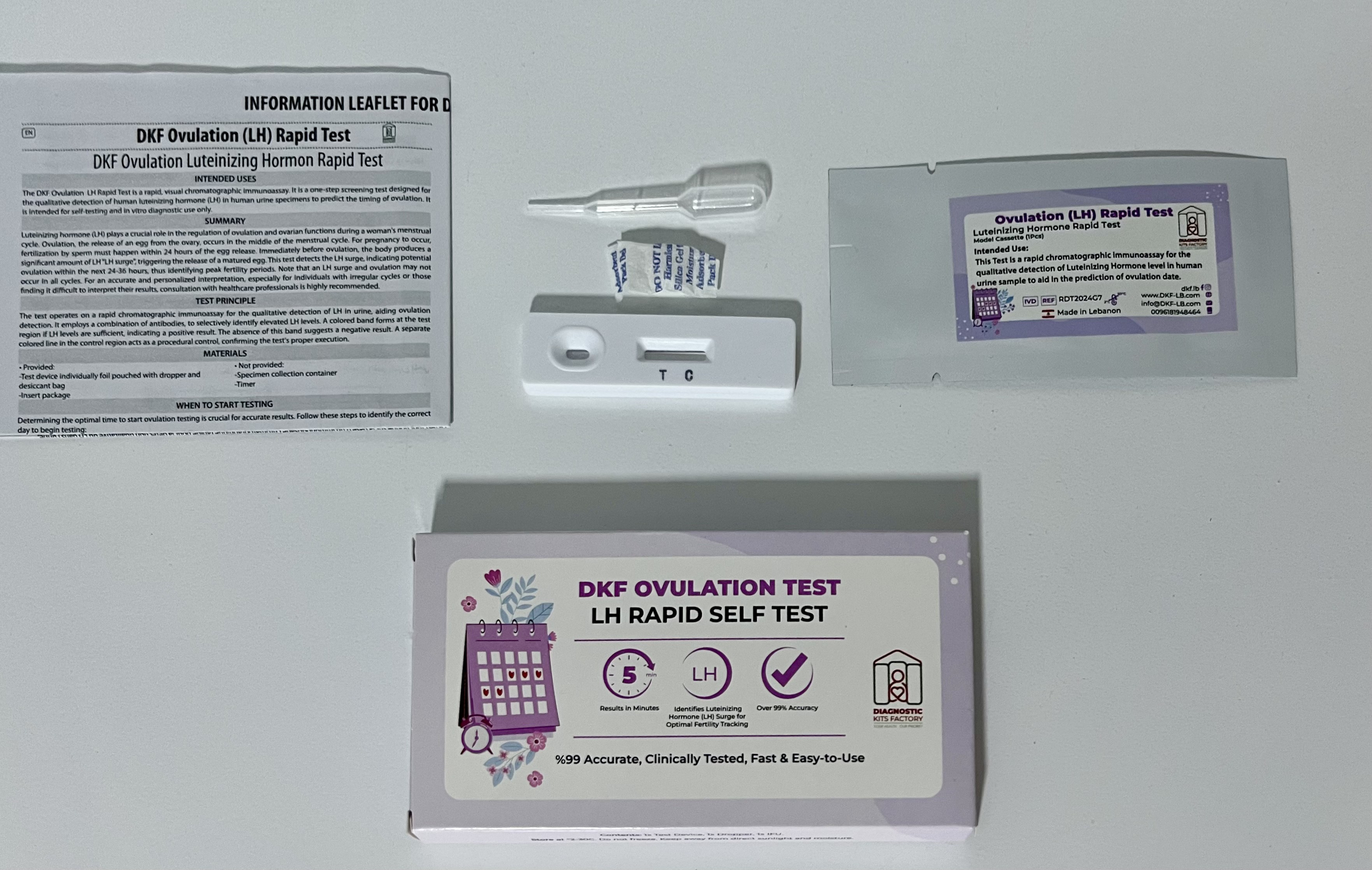 DKF Ovulation LH Rapid Test